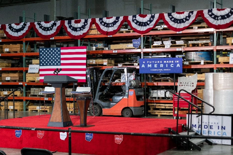 President Joe Biden visit will cause traffic shutdowns as he travels to  united performance metals in Hamilton