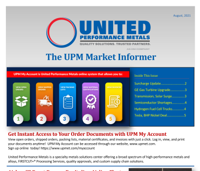 August Surcharge Update and Market News