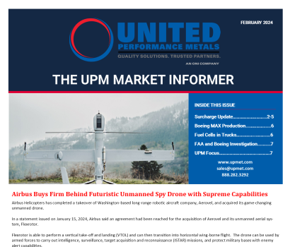 FEBRUARY SURCHARGE UPDATE & MARKET NEWS