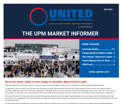 JULY SURCHARGE UPDATE AND MARKET NEWS