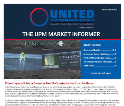 September Surcharge Update and Market News