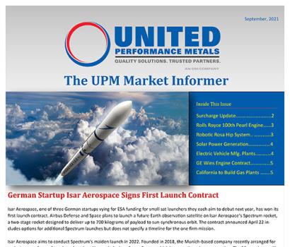 September Surcharge Update and Market News