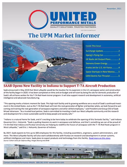 November Surcharge Update and Market News