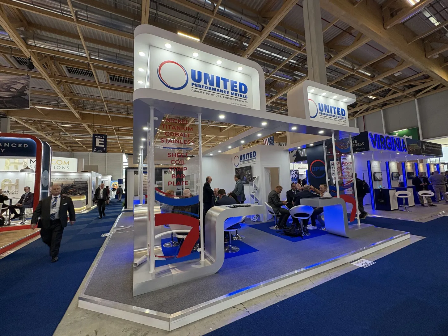 U.S. Booth Farnborough International Airshow