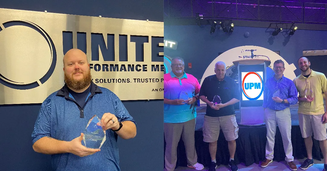 UNITED PERFORMANCE METALS NAMES 2022 SALES PINNACLE AWARD RECIPENTS