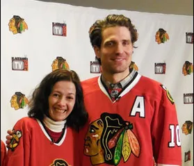Blackhawks Superfan Gets the Ultimate Fan Experience