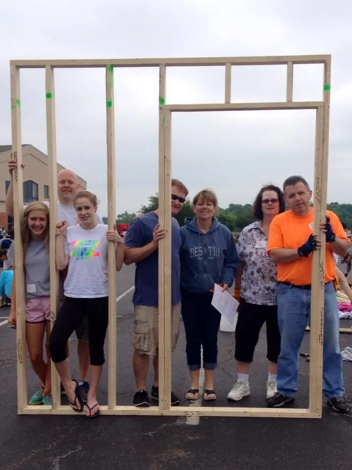 Building the Walls - Habitat for Humanity